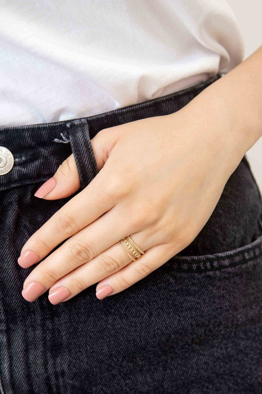 Sequenced Adjustable Ring