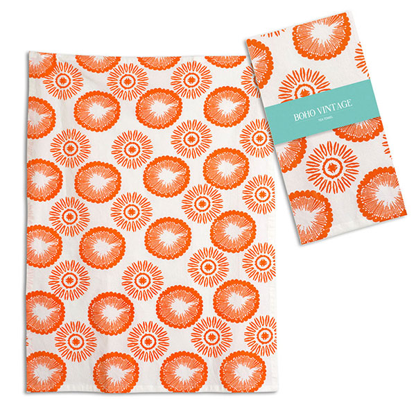Clementine Tea Towel